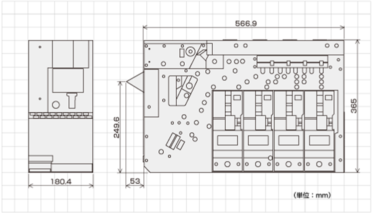 SM-32XXシリーズ外形寸法図