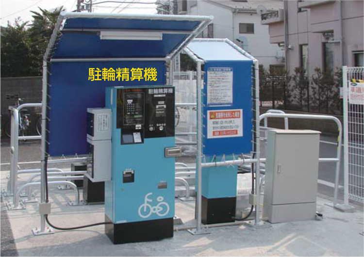 ターンゲート式 駐輪場管理システム 設置イメージ2