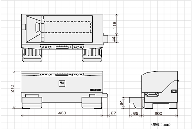 VCCS-2000外形寸法図