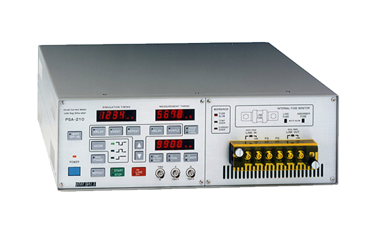 Developed Inrush Current Measuring Instrument PSA-210 Type