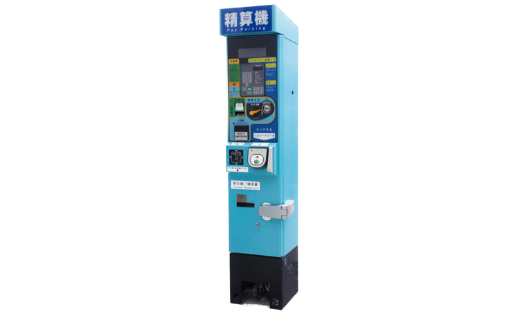 フラッパーゲート式 駐輪場管理システム 出口認証精算機