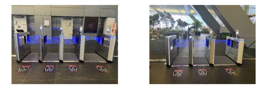 測温セキュリティゲート